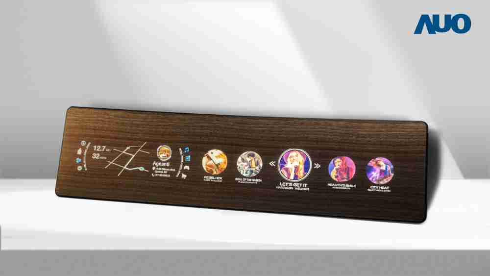 欧陆注册研发全球最高穿透度达80%的AmLED木纹显示器，，可于使用时呈现高亮度、、、、清晰可见的信息，，，并在不使用时回归为单纯的饰板，，节能兼具美观