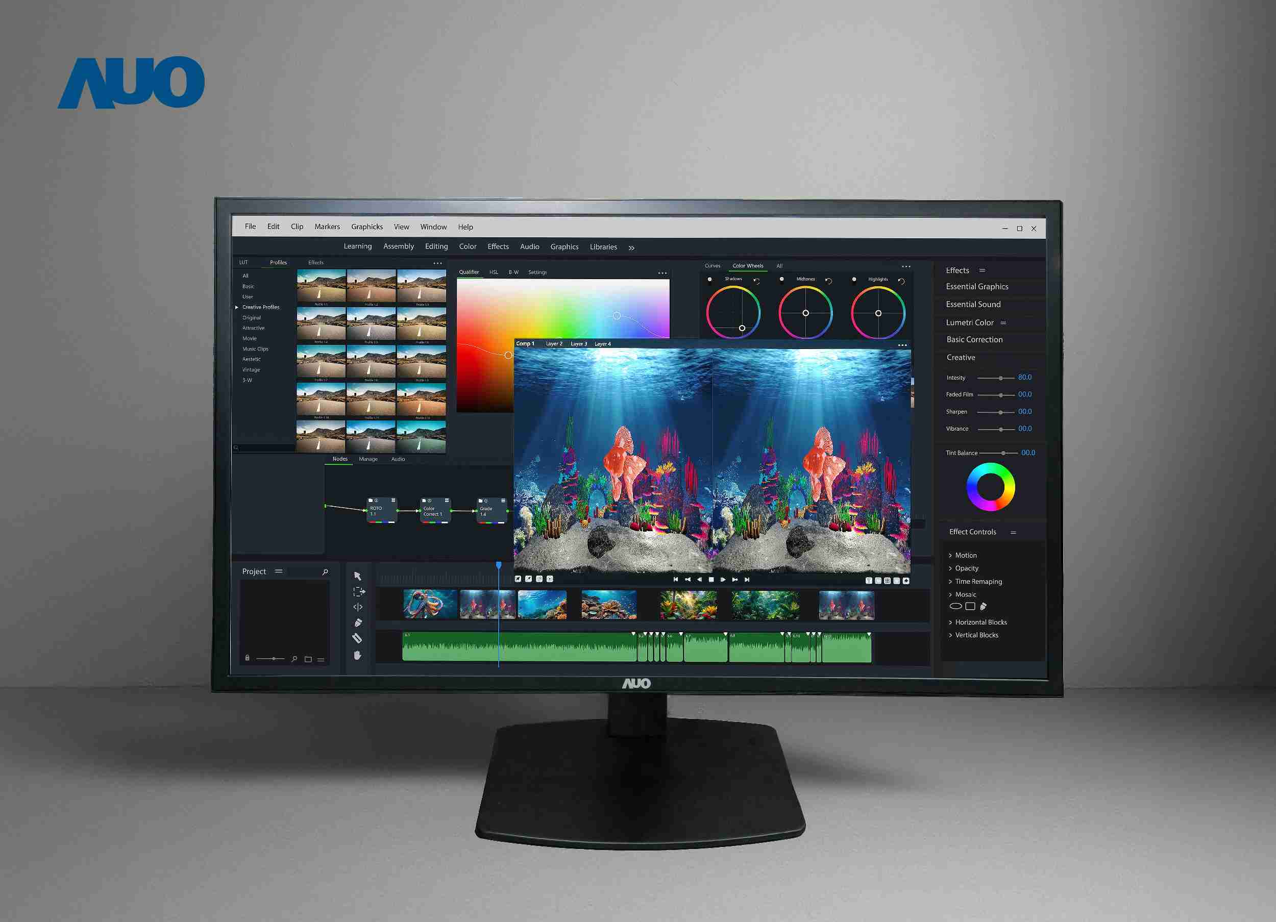 欧陆注册开发32吋2D/3D专业桌上型显示器，，拥有8K4K超高分辨率，，，，并以低串扰算法优化3D显示效果，，，搭载自动眼球追踪功能，，，能实时调整3D图像，，进行实时2D与3D无缝共存窗口，，，提供图像设计工作者突破二维接口的崭新工作氛围与效率